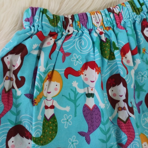 Handmade Girl's Mermaid Skirt - Picture 4 of 6